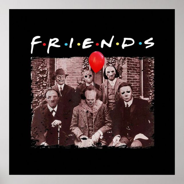 horror friends poster (Front)