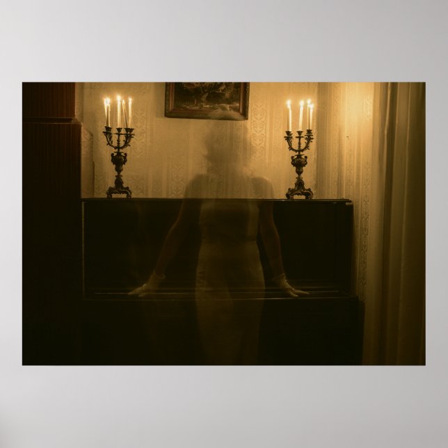 Horror ghosts in room poster (Front)