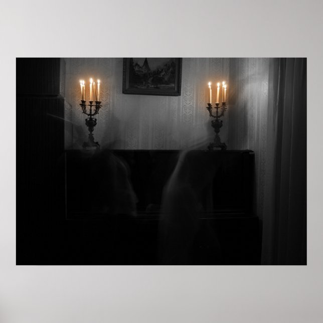 Horror ghosts in room poster (Front)