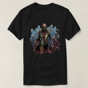 Horror Ghosty Halloween T-Shirt