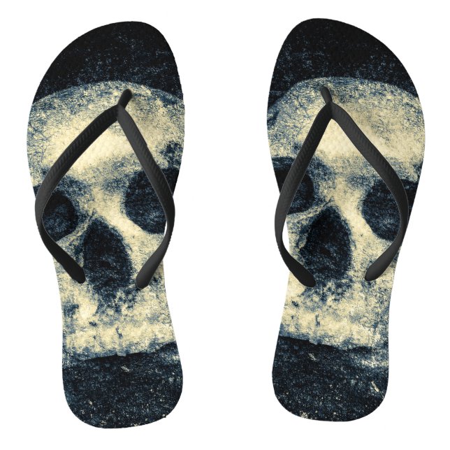 Horror Halloween Skull Thongs (Footbed)