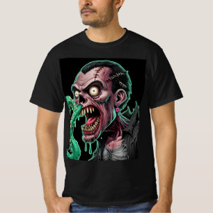 Horror Halloween Zombie: Dracula’s Midnight Feast T-Shirt