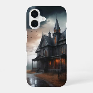 Horror house modern iPhone 16 case