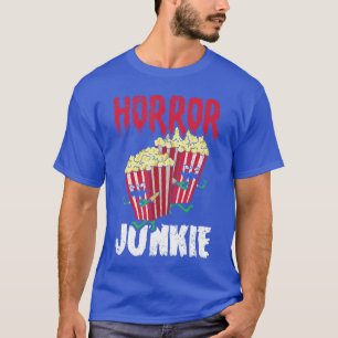Horror Junkie Quote for a Horror Lover retro T-Shirt