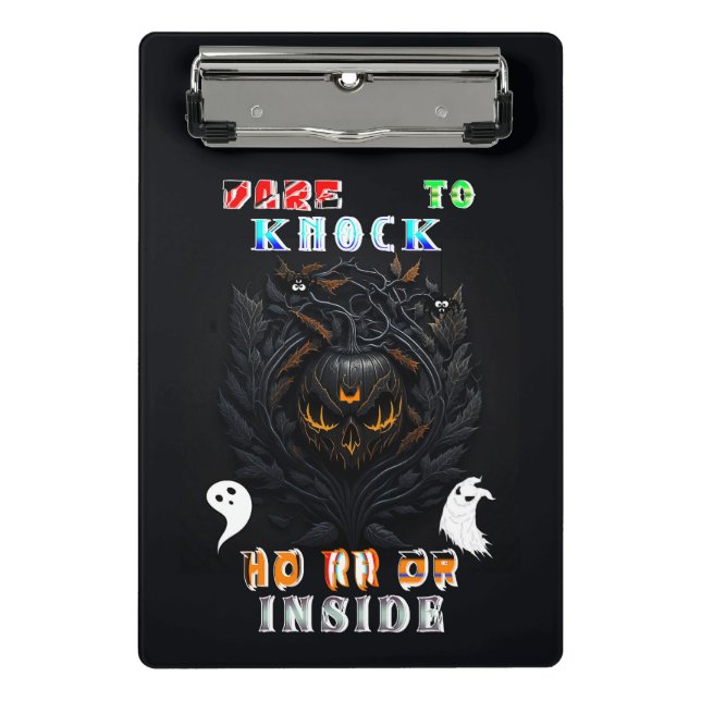 Horror Mini Clipboard (Front)