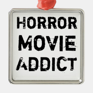 Horror Movie Addict Christmas Ornament