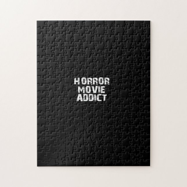 horror movie addict jigsaw puzzle (Vertical)