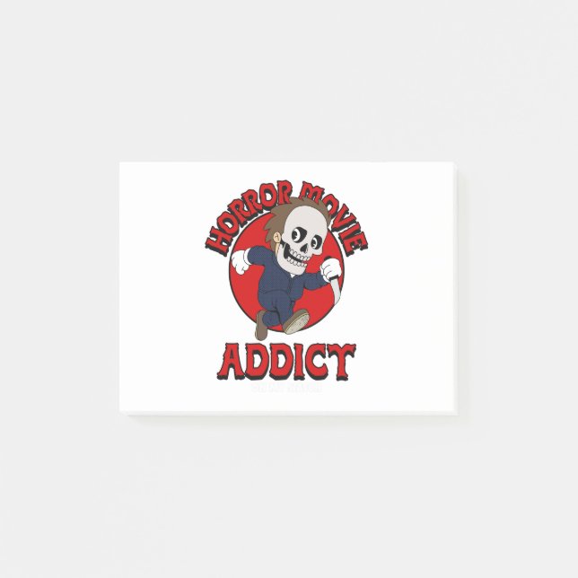 Horror Movie Addict Post-it Notes (Front)