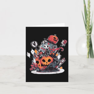 Horror Movie Halloween Costume Party  Card
