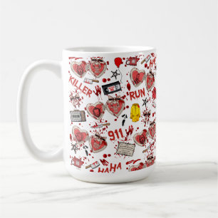 Horror Movie Lover Blood Splatter Mug Cup