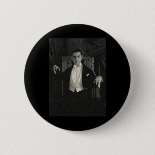 Horror Movie Monster Halloween Count Dracula Vampi 6 Cm Round Badge