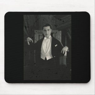 Horror Movie Monster Halloween Count Dracula Vampi Mouse Pad