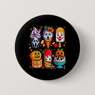 Horror Movie Summer Popsicle Halloween Ice Cream 6 Cm Round Badge
