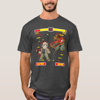 Horror Movie Video Game Lazy Halloween Costume gif T-Shirt