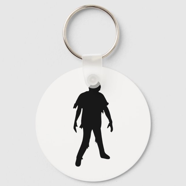 Horror Movie Zombie Dead Death Key Ring (Front)