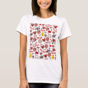 Horror Movies Blood Splatter  T-Shirt