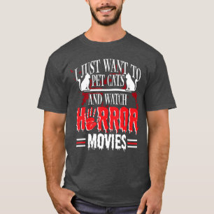 Horror Movies Halloween Film Lover Movie girl T-Shirt