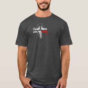 Horror movies make me SCREAM vintage friend T-Shirt