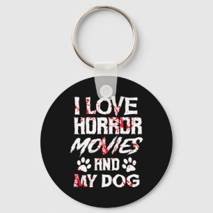 Horror Movies Scary Film Lovers Halloween Fans Thr Key Ring