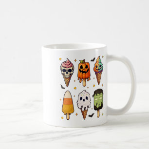 Horror Movies Summer Popsicle Halloween Ice Cream Coffee Mug