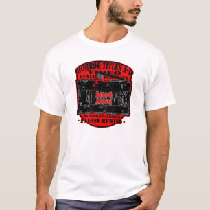 Horror Movies -V.H.S Horror Titles A-D Style 2 T-Shirt