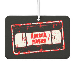 Horror Movies Video Cassette - Car Air Freshener