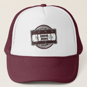 Horror Movies -Video Cassette Fade Trucker Hat