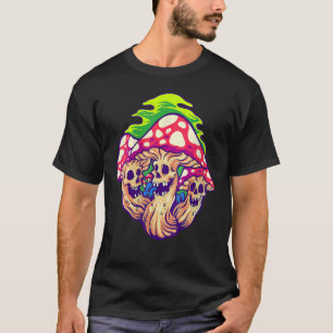 Horror Mushroom Pastel Goth Dark Academia Mushroom T-Shirt