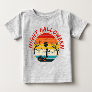 Horror Night Halloween Baby T-Shirt
