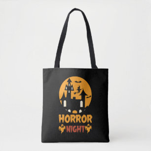 Horror Night Halloween Tote Bag