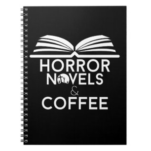 Horror Novels and Coffee Notebook