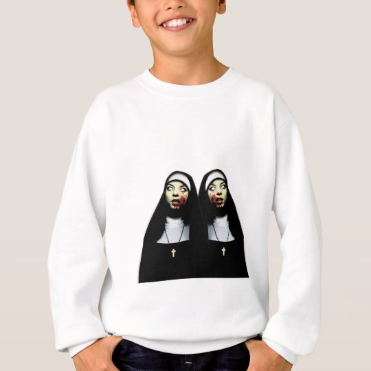 Horror nuns sweatshirt