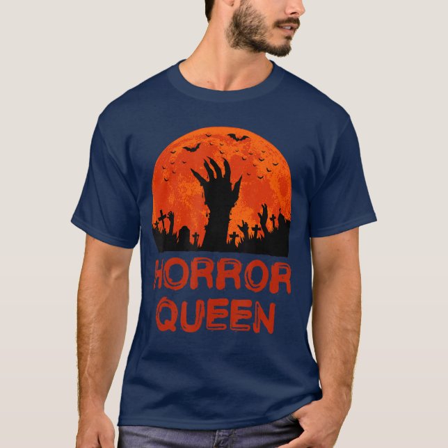 Horror Queen friends retro T-Shirt (Front)