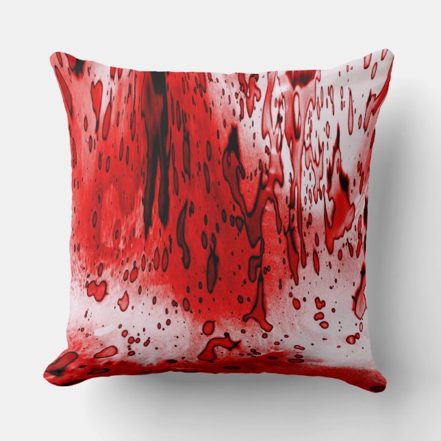 Horror Scary Bloody Halloween Cushion (Front)