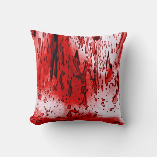 Horror Scary Bloody Halloween Cushion (Front)