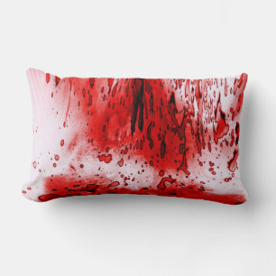 Horror Scary Bloody Halloween Lumbar Cushion