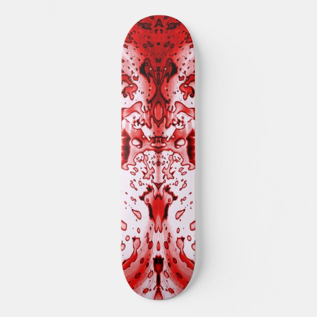 Horror Scary Bloody Halloween Skateboard (Front)