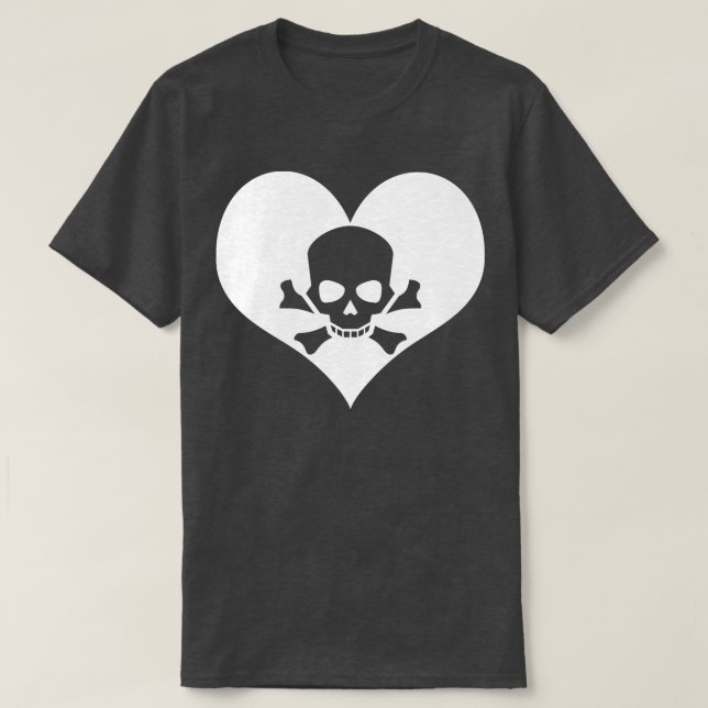 Horror Skull T-Shirt (Design Front)