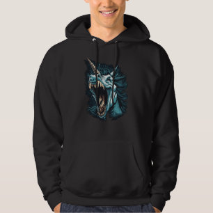 Horror Unicorn Zombie Unicorn Monster Hoodie