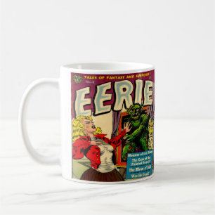 Horror Vintage Comic Book Design Coffee Mug Cup