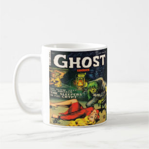 Horror Vintage Comic Book Design Coffee Mug Cup