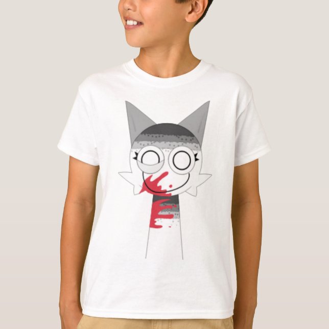 Horror Wenda from Sprunki Retake T-Shirt (Front)
