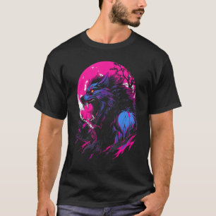Horror Werewolf Head Halloween Mythology Wolf Shif T-Shirt