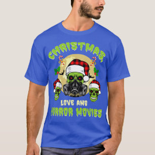 Horror Zombie Creepy Santa Christmas Love 13 T-Shirt