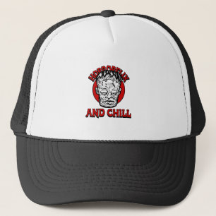 Horrorflix And Chill A Trucker Hat