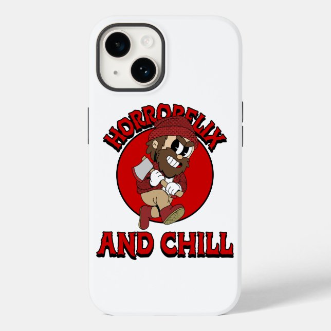 Horrorflix And Chill  Case-Mate iPhone Case (Back)