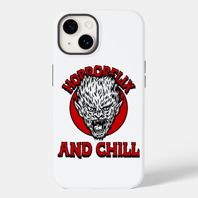 Horrorflix And Chill  Case-Mate iPhone Case (Back)