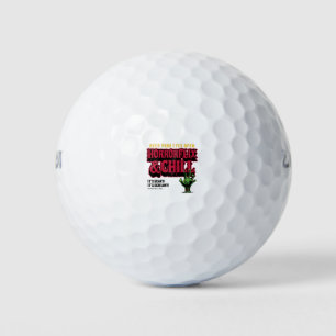 Horrorflix And Chill  Golf Balls