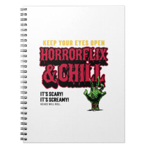 Horrorflix And Chill Notebook