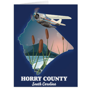 Horry County south Carolina Postcard